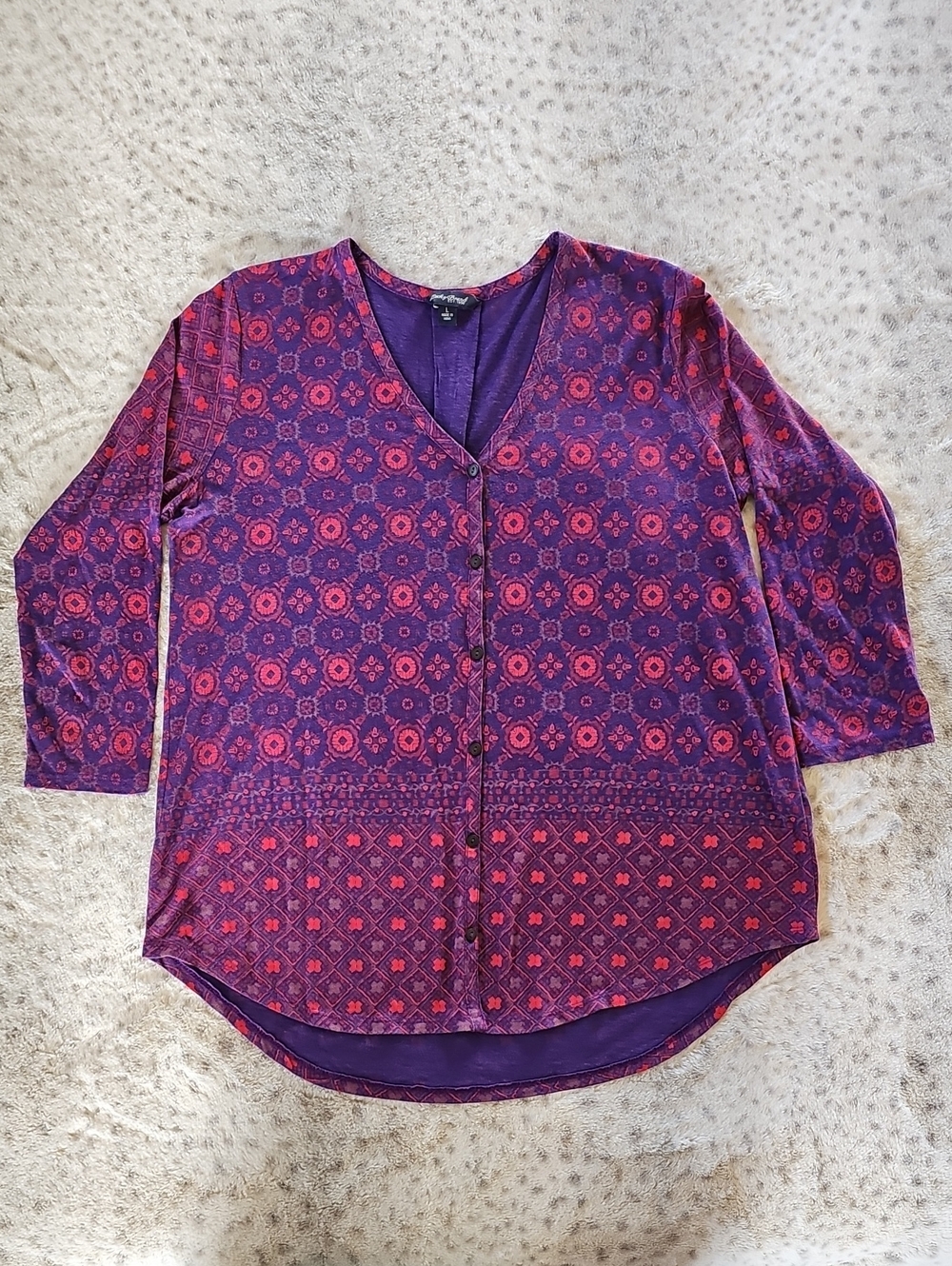 Lucky Brand Button Down Top